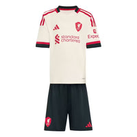 25/26 Liverpool Away Shirt Kids Full kits(With Socks)