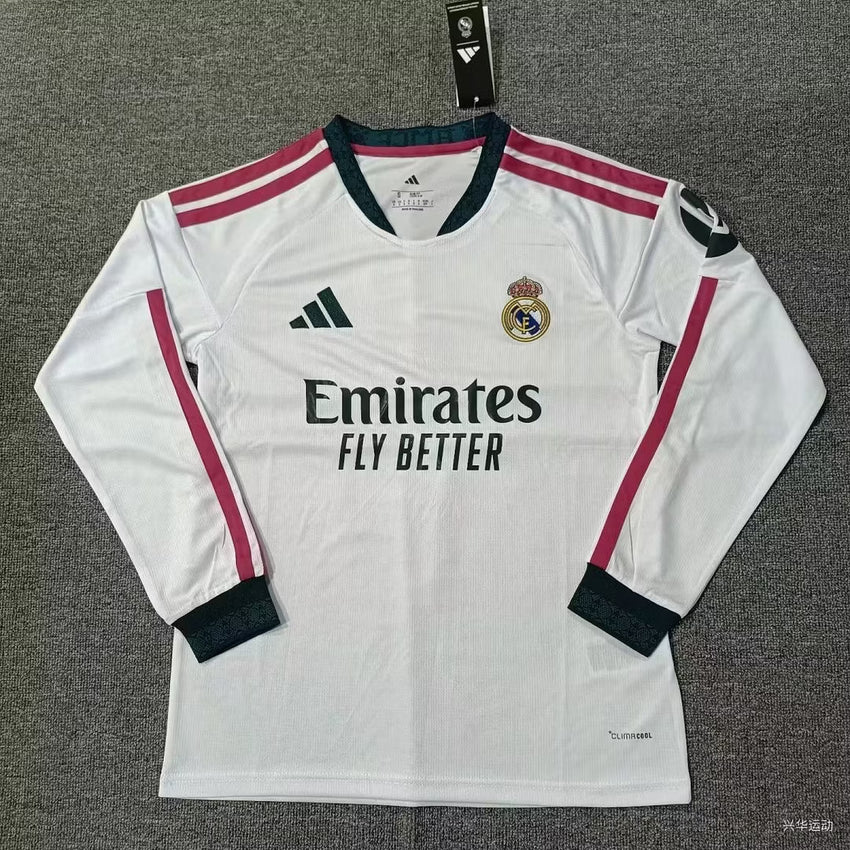 Real Madrid Home Long Sleeve Stadium Shirt 2026-27