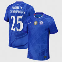 Chelsea Cup Dri-FIT ADV Home Match Shirt 2025-26 with World Champions 25 chest badge