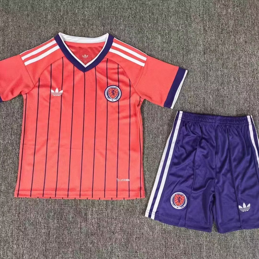 2026 Scotland World cup Away Shirt Kids Kits (With Socks)