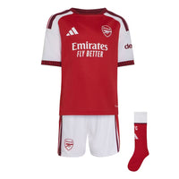 26/27 Arsenal Home Football Shirt Kids Kits (With Socks)