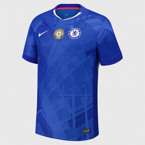 Chelsea Cup Dri-FIT ADV Home Match Shirt 2025-26 with World Champions 25 chest badge