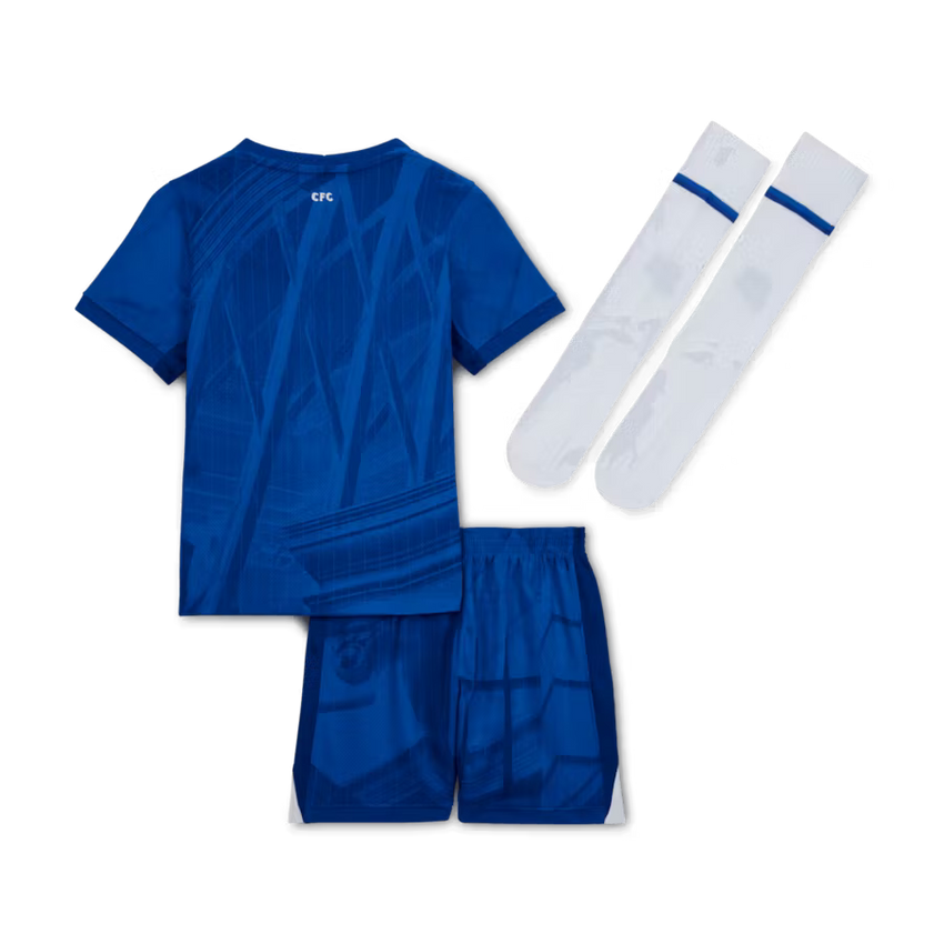 25/26 Chelsea Home Football Shirt Kids Kits (With Socks)