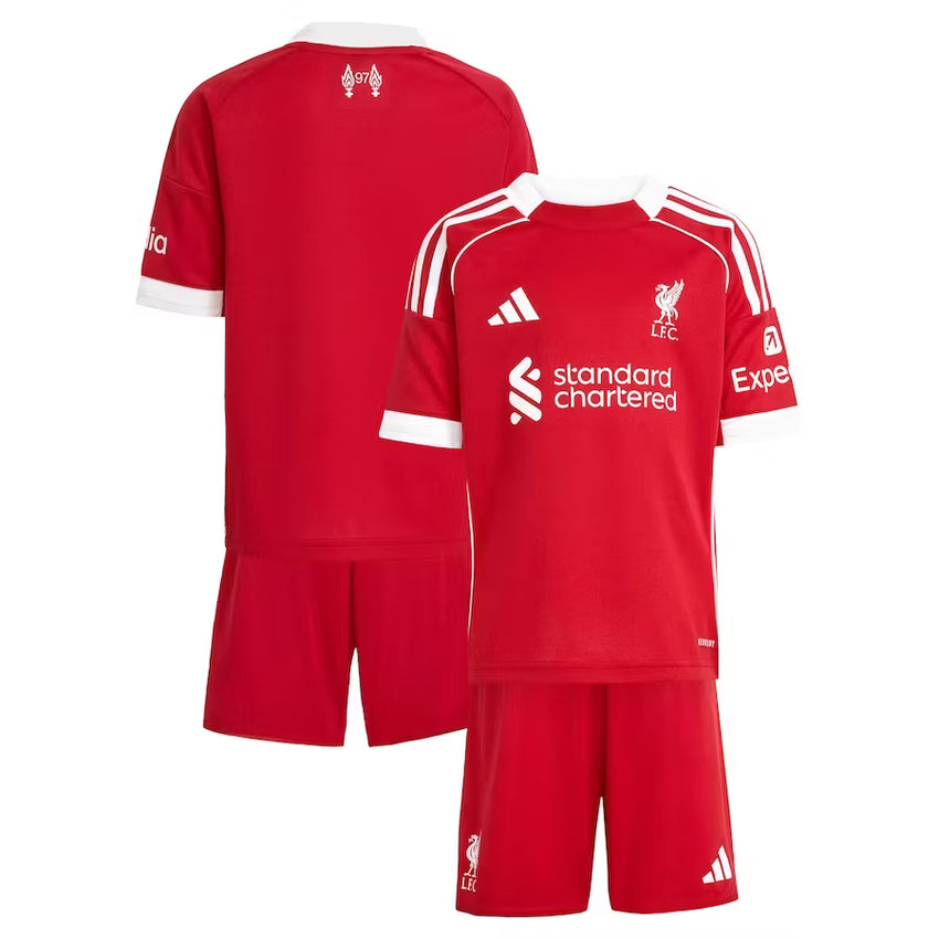 25/26 Liverpool Home Shirt Kids Kits (With Socks)