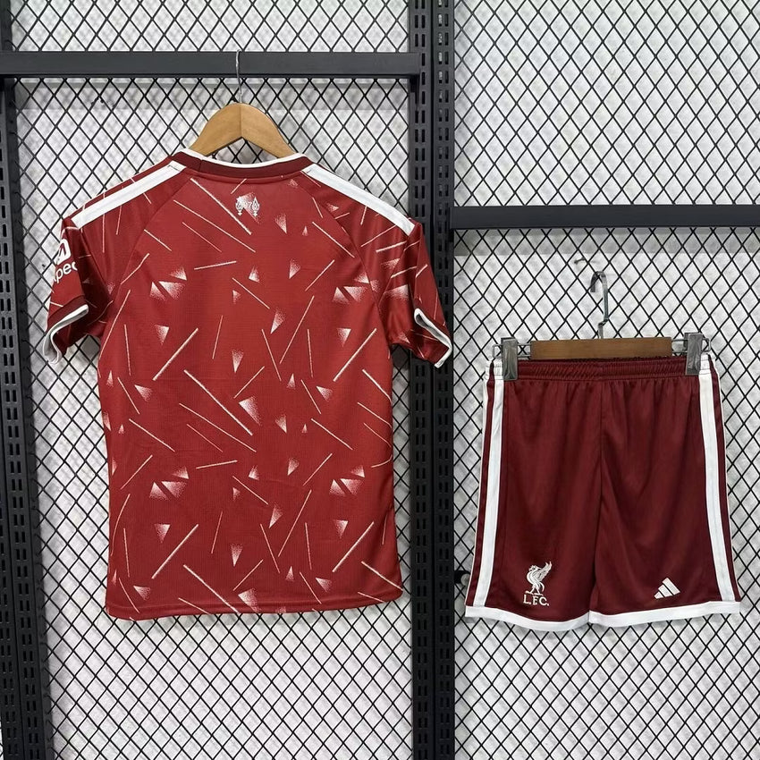 26/27 Liverpool Home Football Shirt Kids Kits (With Socks)