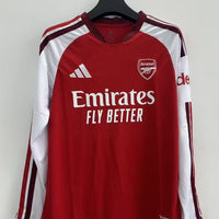 Arsenal Home Long Sleeve Stadium Shirt 2026-27