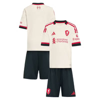 25/26 Liverpool Away Shirt Kids Full kits(With Socks)