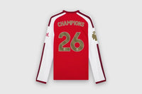 Arsenal Premier League Champions Home Long Sleeve Stadium Shirt 2026-27