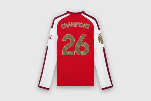 Arsenal Premier League Champions Home Long Sleeve Stadium Shirt 2026-27