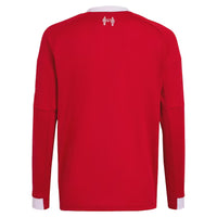 Liverpool Home Long Sleeve Stadium Shirt 2025-26