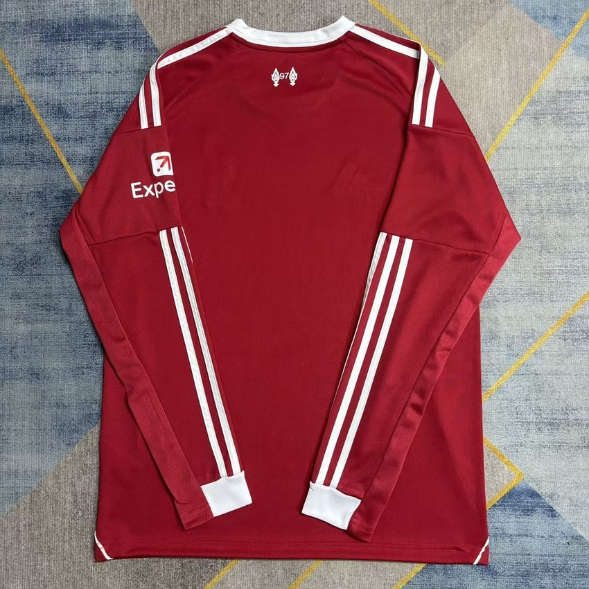 Liverpool Home Long Sleeve Stadium Shirt 2025-26